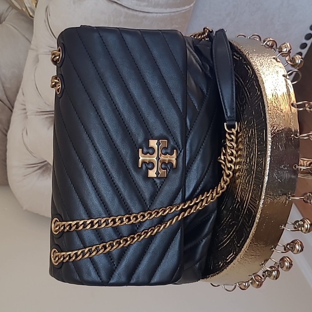 TORY BURCH KIRA CHEVRON SHOULDER BAG - Picture 4 of 14